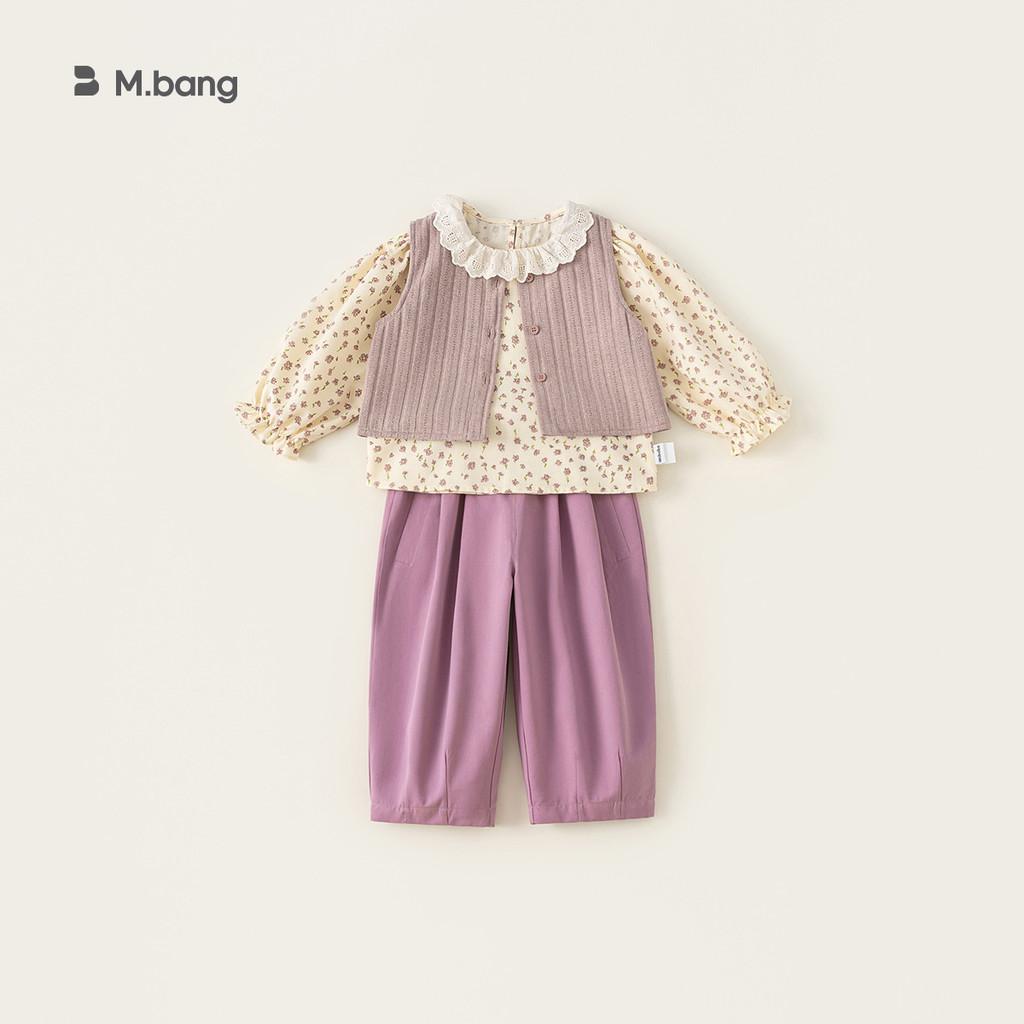 

Girl Toddler Spring Fall Outfit Set With Flower Pattern And Lace Details For Ages 3 To 8 140cm