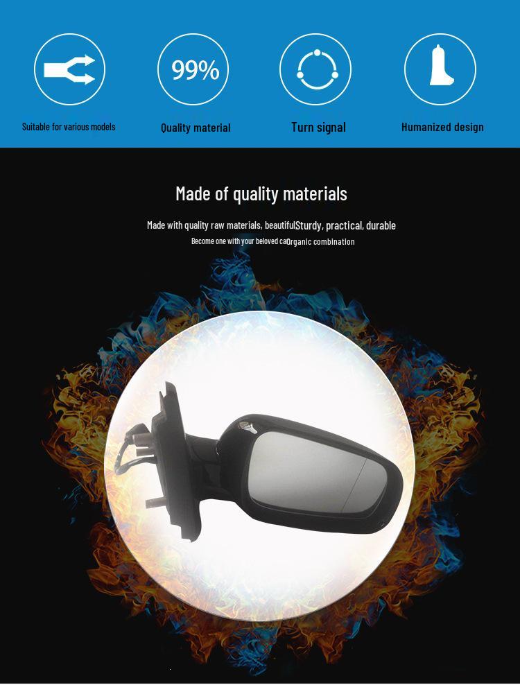 Volkswagen Santana 3000 Rearview Reversing Mirror Accessory
