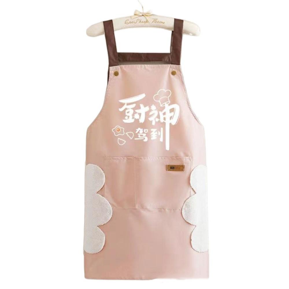 With Pockets Cooking Apron Antipollution Chefs Apron Cleaning Uniform Cleaning Aprons  Women