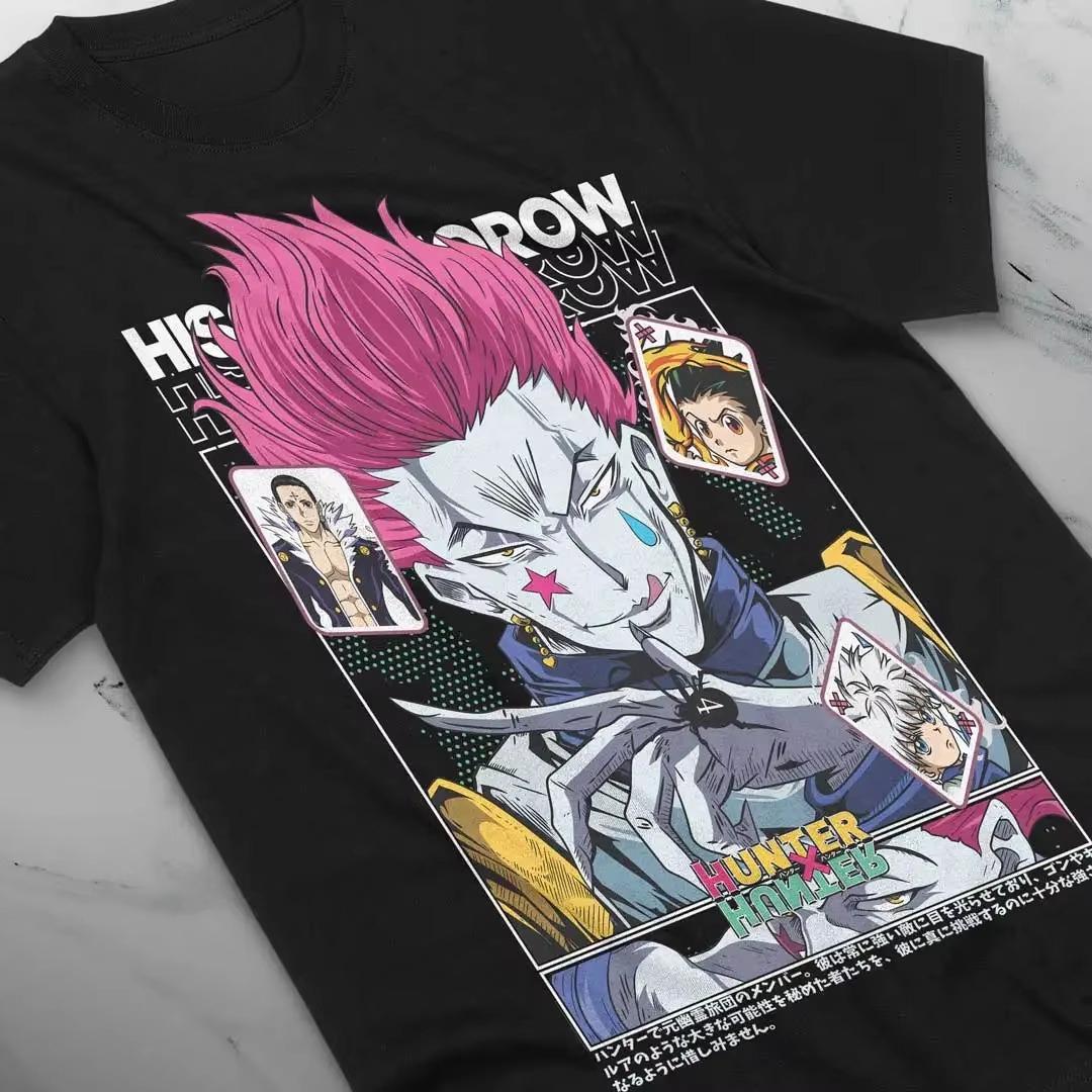 

Hisoka Shirt Hunter X Hunter Unisexga Strip HXH Anime Unisex Tshirt TShirt Tee 2026 New Cotton Summer Unisex Tshirt XL