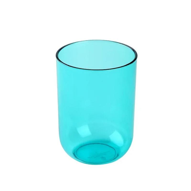 Simple Bathroom Wash Toothbrush Cup Creative Fashion Transparent Couple Toilet Brushing Teeth Mouthwash Plastic Cup