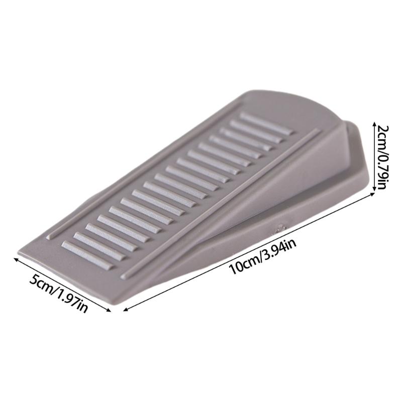 2Pcs Nonslip Door Stop PVC Door Wedge Anticollision Door Stoppers Door Rear Retainers Block Wedge Doorstops Enduring