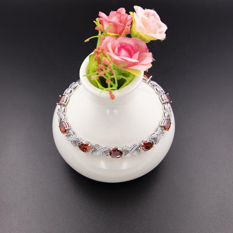 Daily Commuting Versatile Colorful Treasure Bracelet for Women European and American Inlaid Zircon Bracelet That Does Not Fade