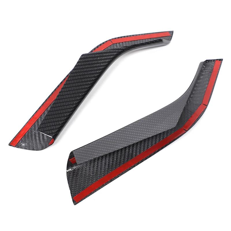 For Subaru WRX 2022-2025 Real Carbon Fiber Car Center Console Gear Shift Side Trim Strips Decoration Cover Auto Accessories