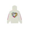 Vans Check Letter Print Hoodie Women Hoodies White VN0007VNFS8