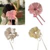 Elegant Lace Trim Drawstring Hair Ties For Women Soft And Stylish Scrunchies Great For Various Hair Types