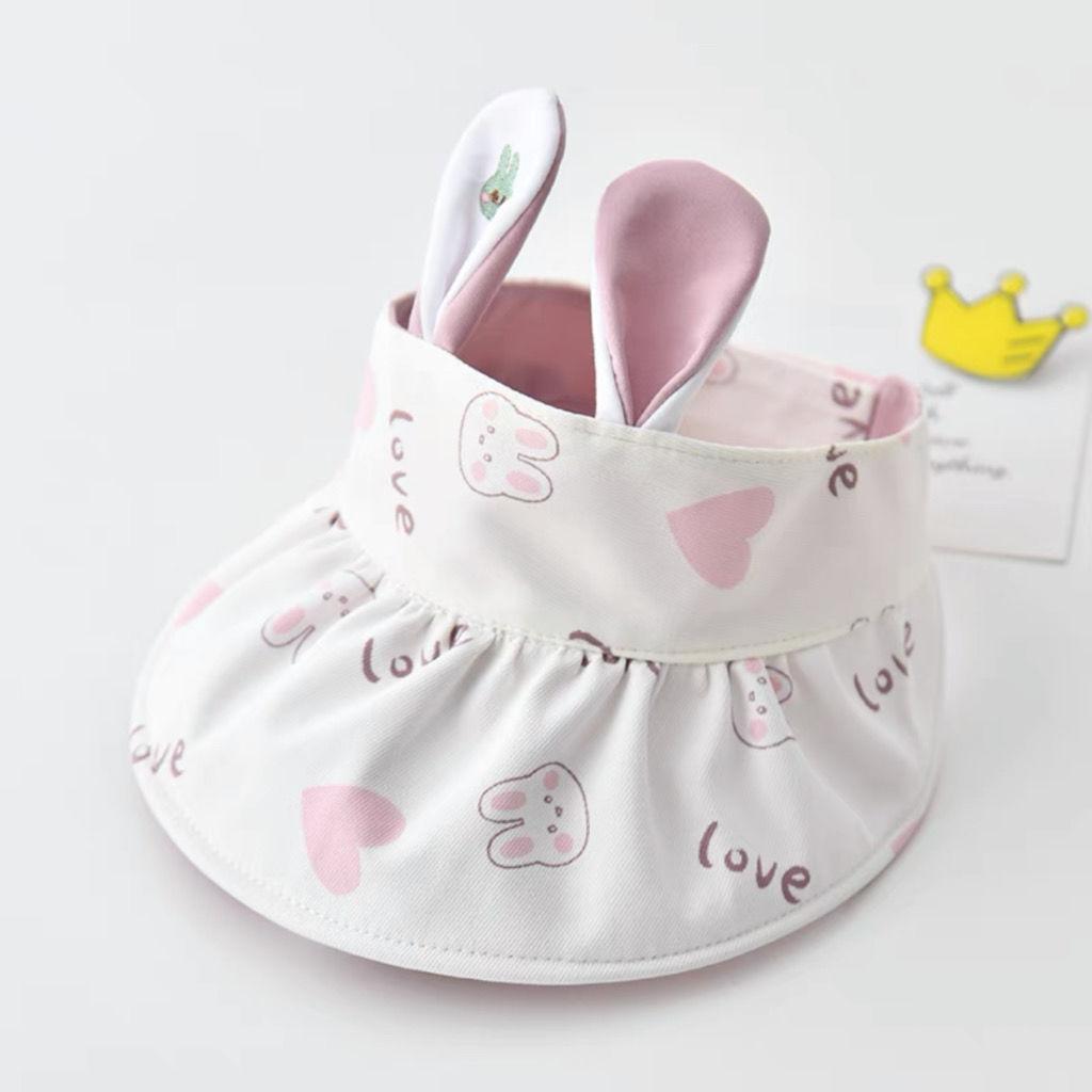 Baby Summer Sun Visor Hat Thin Breathable UV Protection Cap for Boys and Girls Cute Infant Sun Hat