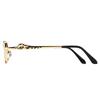 Popular Cross-Border Sunglasses for Men European and American Street Style Instagram Influencer Model Rectangular Metal Sunglasses for Women 1421