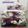 Vampire Schoolgirl  Pattern Bedding Quilt Set  Home Decoration  Gift (1 * duvet cover + 2 * pillowcase  without core)