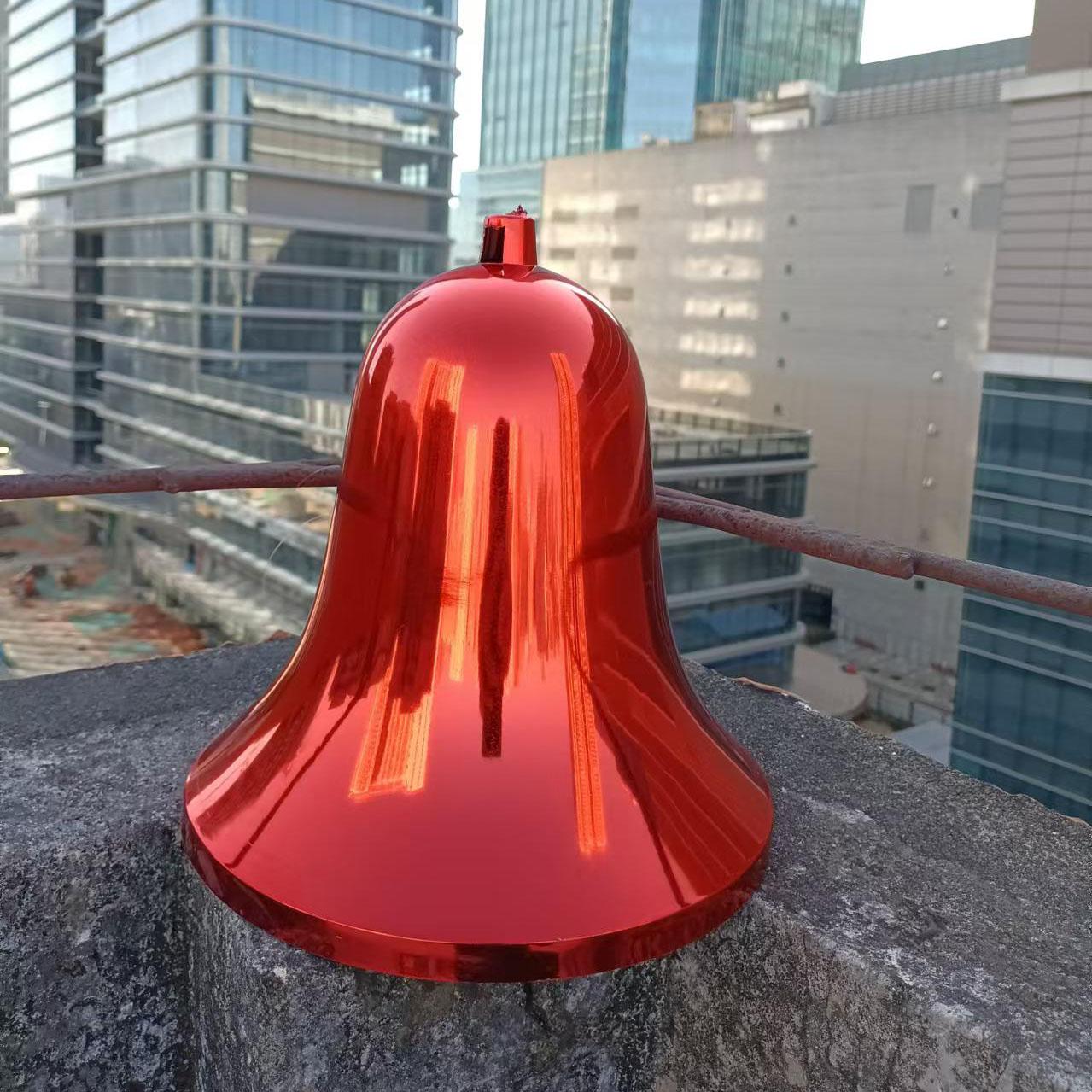 80см Сверхбольшой Двойной Колокол: Рождественское украшение для торговых центров и отелей