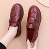 Spring and Autumn New Cloth Shoes Women's Single Shoes Non-slip Soft Sole Comfortable Wear-resistant One-pedal Middle-aged and Elderly Shoes