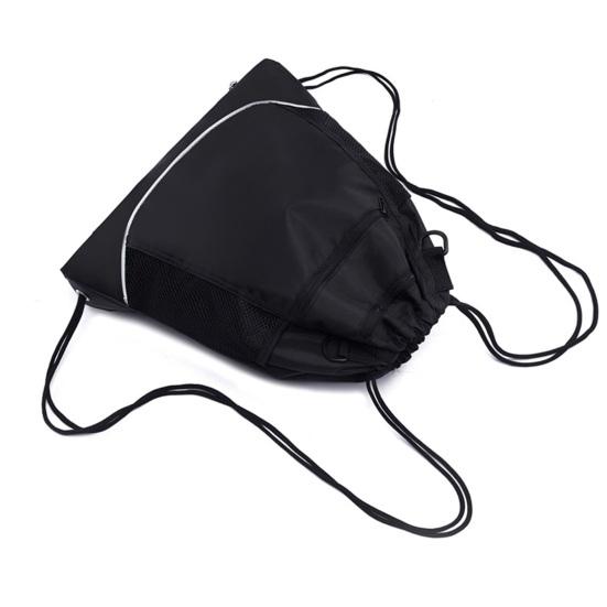 Basketball Carrier Bag Large Capacity Gym Bag Drawstring Closure Backpack with Mesh Pocket for Basketball Training School Gym