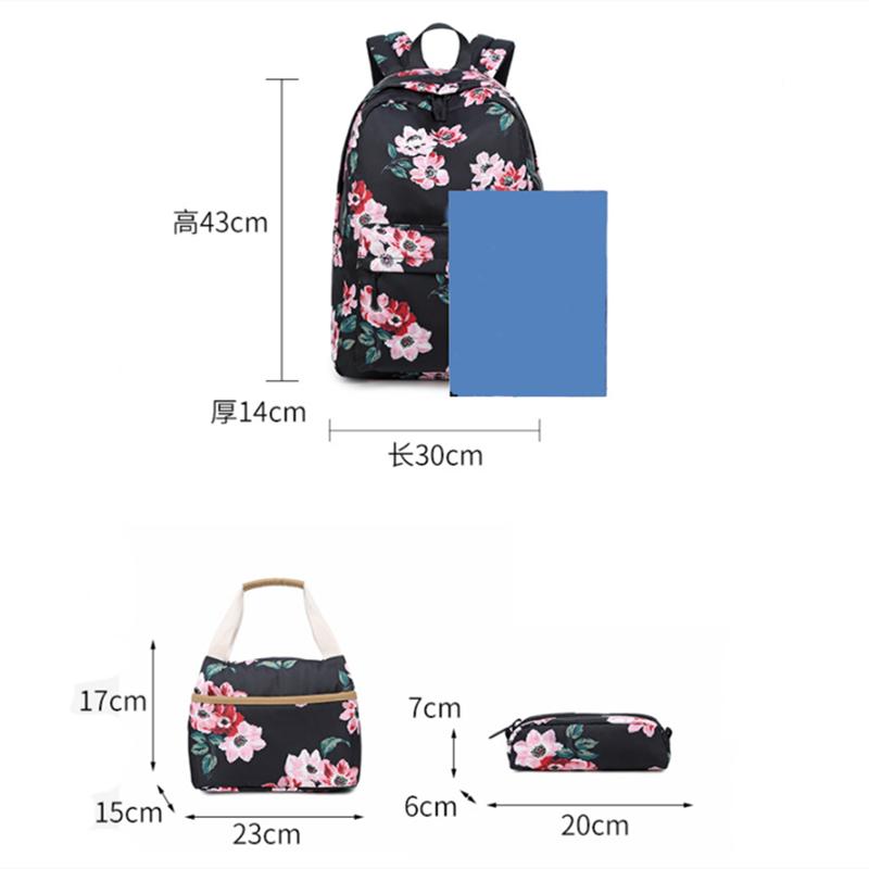 Новый трехсекционный рюкзак для отдыха на природе с принтом — фото 7