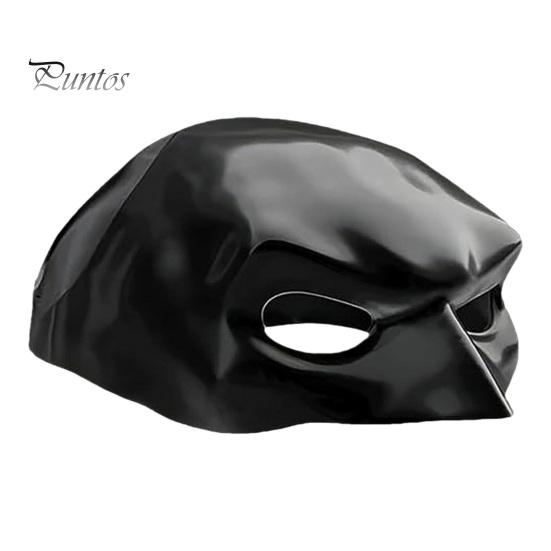 Comfortable Cat Face Mask Bat Mask, Funny Helmet, Hat Cosplay Costume, Adjustable Pet for Holiday Costume Gear Halloween Party Photo Props,
