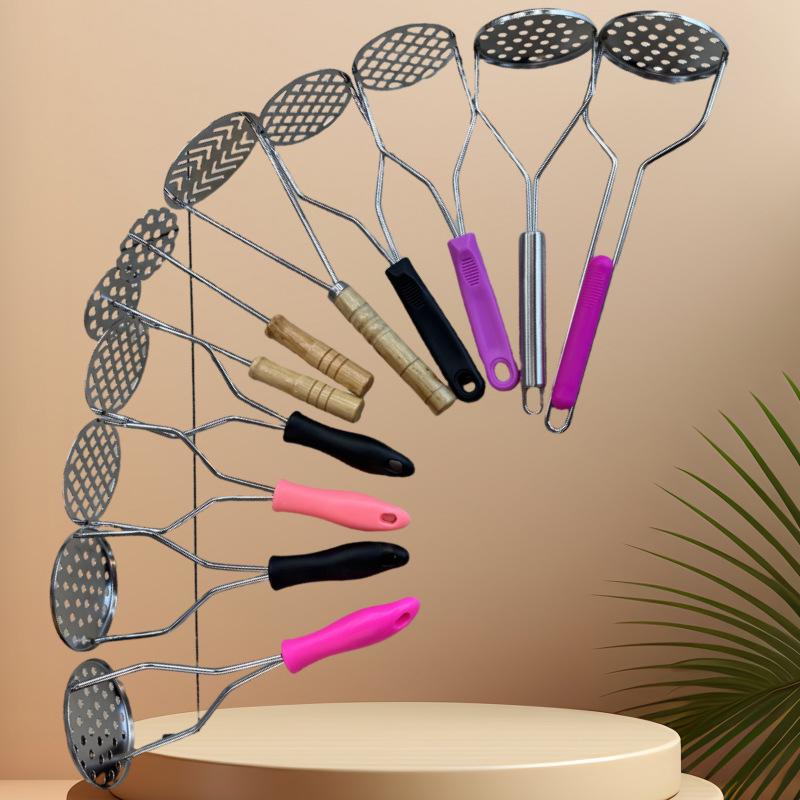 Stor Manuell Potetmoser og Riser - Kreativ Bake- og Kjøkkenredskap