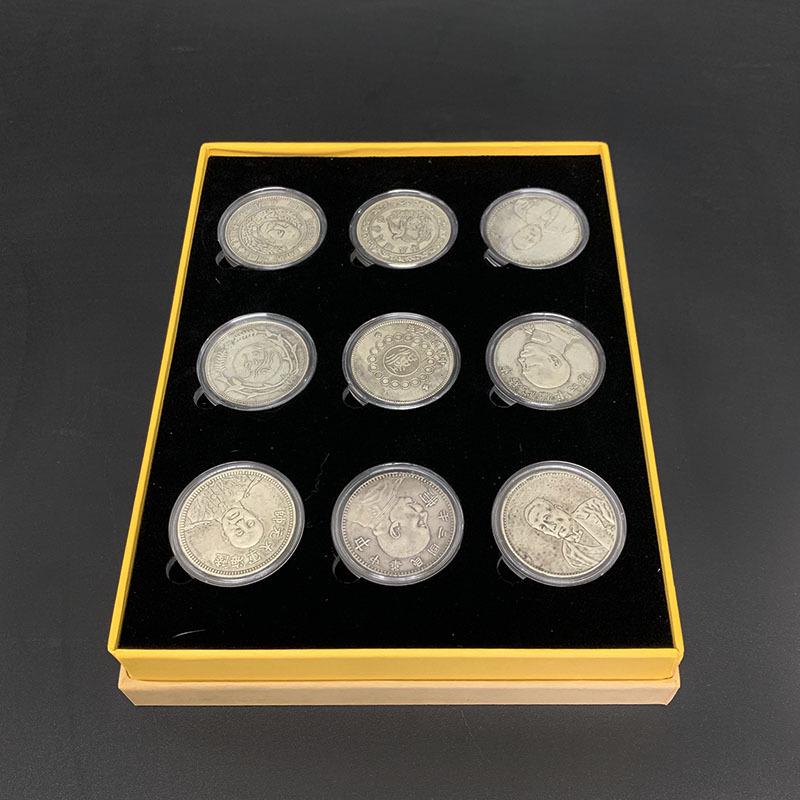 Republic of China Warlord Heroes Silver Dollar Set: Antique Coin Collection