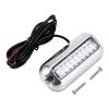 27LED Boot Spiegel Licht Onderwater Ponton Marine Schip Boot Accessoires 10-30V Licht Roestvrij Staal Waterdicht Marine Licht