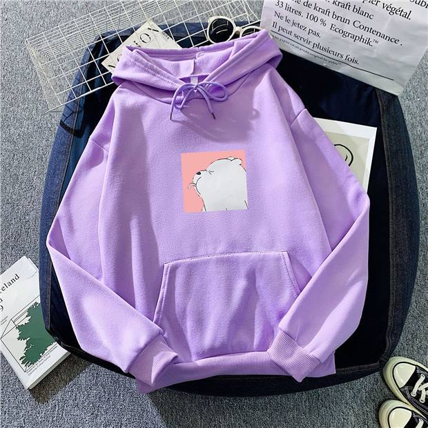 Sudaderas con Capucha para Mujer con Estampado de Patrón Lindo, Felpa Nueva Holgada de Manga Larga, Jersey con Capucha para Otoño e Invierno
