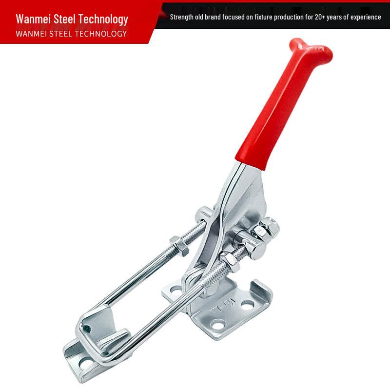 Dostępny od ręki GH-431 Regulowany zatrzask zasuwkowy Szybkozacisk do blokowania przedmiotu obrabianego