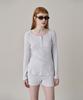 JUNEJUNE SPACE Patterned Knit Shorts_Grey