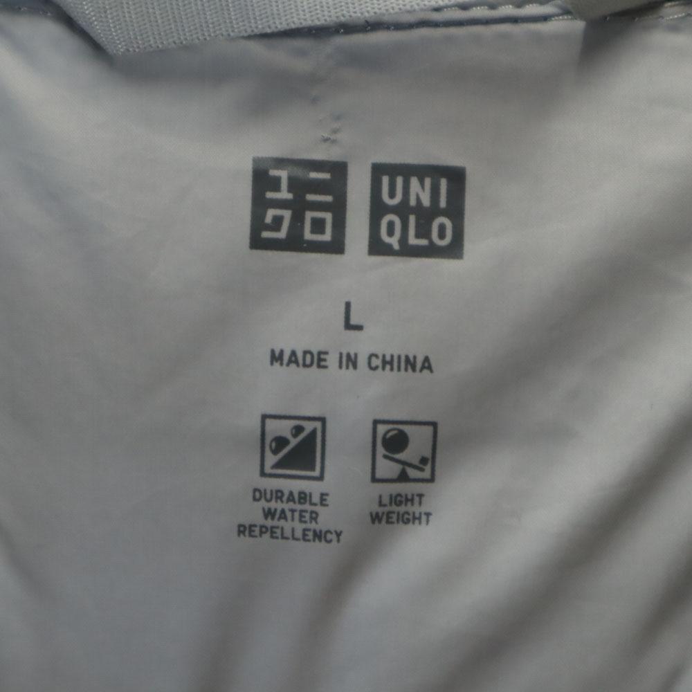 Uniqlo Seamless Hoodie Ultra Light Down Jacket L Gray Women Used