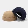 Frühling und Sommer Baumwolle Einfarbige Docker Cap Schirmlose Mütze Beanie Mützen Vermieter Matrosenmütze Damen und Herren 39