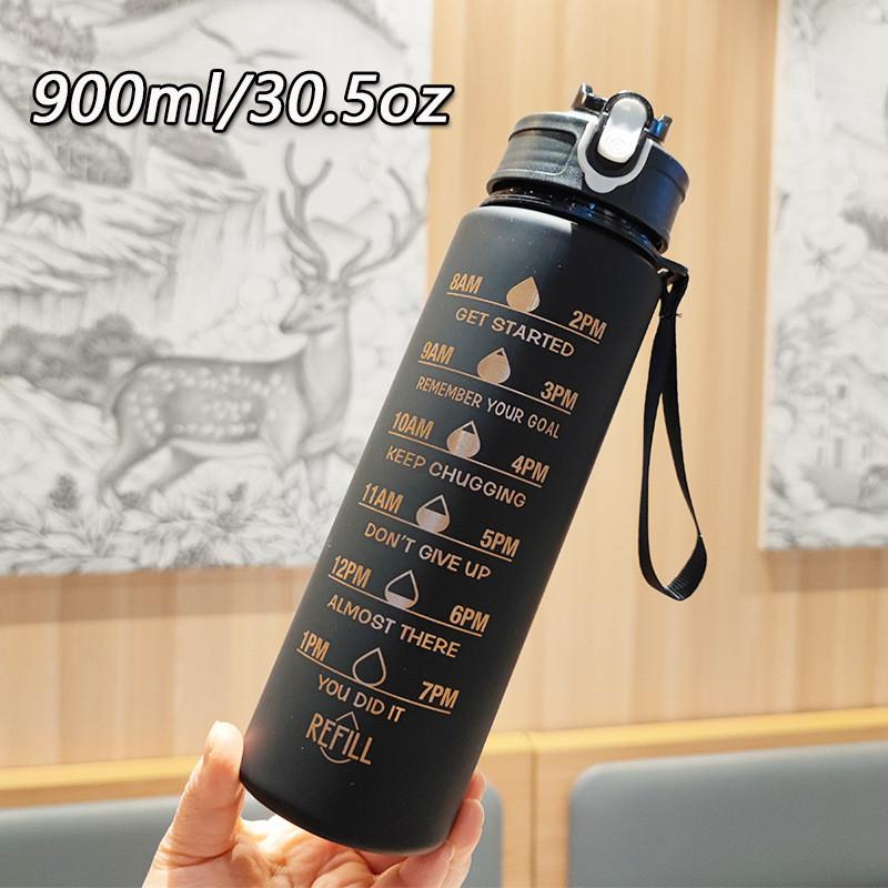 

Spacethemed Plastic Bottle With Straw And Locking Lid For Travel And Sports чёрный
