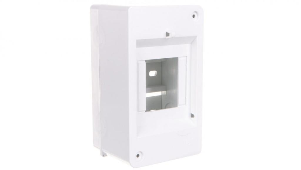 Surface-mounted Modular Distribution Board 1x3 Ip20 Mini S-3 With N Terminal 2303-10