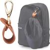 PU Leather Hat, Scarf, and Handbag Clip for Outdoor Use