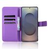 For Samsung Galaxy S25 Ultra Case PU Leather Diamond Texture Wallet Phone Cover