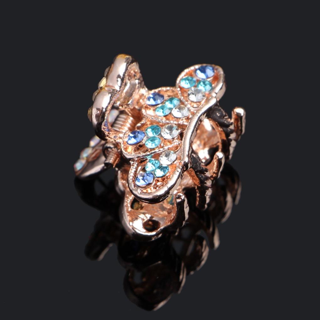 Women's Three-Point Hairpin (Blue) Hair Ornament