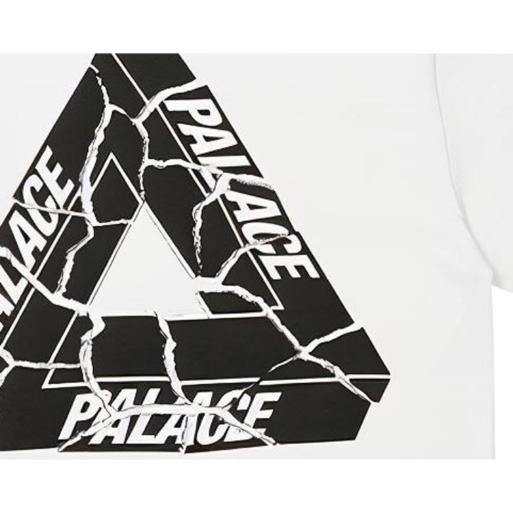 Palace Tri-Ripped T-Shirt White Unisex Tops P25TS033