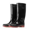 Men's Waterproof Non-Slip High-Top Rain Boots, Thick-Soled and Wear-Resistant for Fishing, Work, and Mining.
