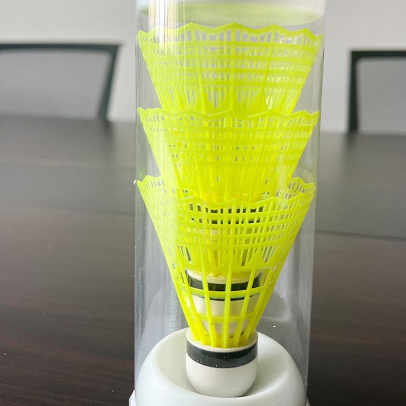 Пластиковое ведро для бадминтона Пластиковые воланы Цветные пластиковые воланы Нейлоновые воланы Нейлоновые воланы для бадминтона Устойчивые к игре воланы