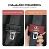 Car Seat Belt Buckle Cover Leather Protector Anti-collision Case For Lexus RX350 IS250 IS200 GS300 LX570 RC350 UX250h ES350