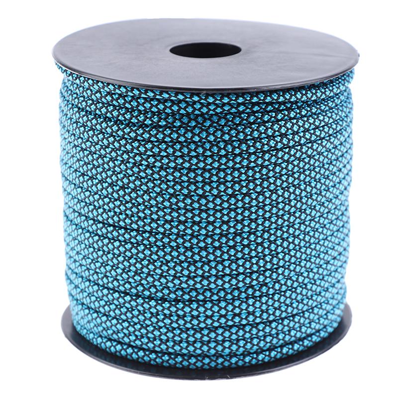 50M Abspannleine Outdoor Camping Zelt Seil Spanner Abspannleinenkordel Draht