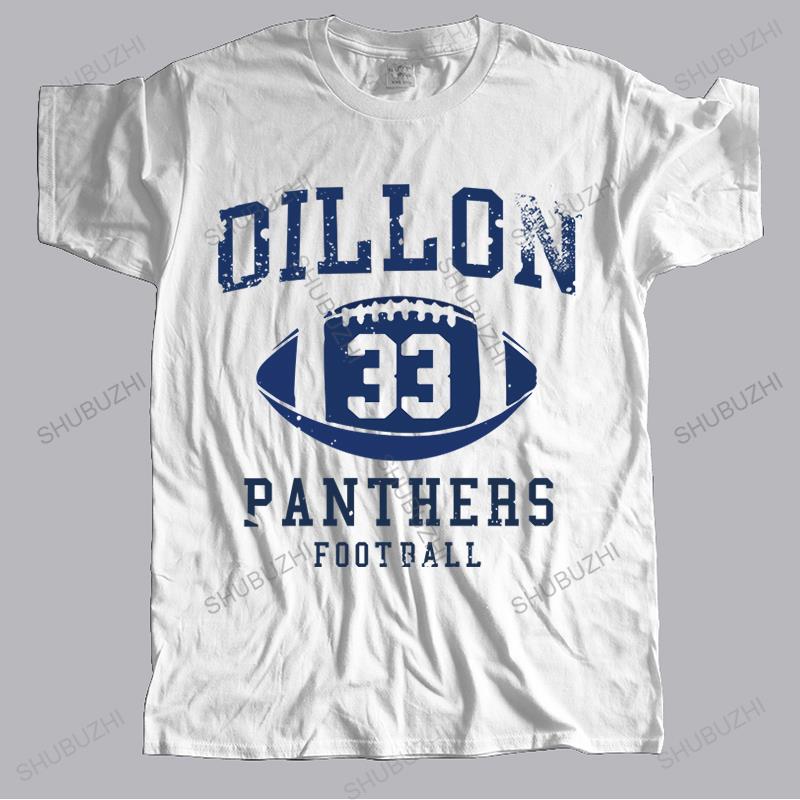 Men Brand Teeshirt Cool T-shirt High Quality Friday Night Dillon Panthers Tim Riggins Dillon 33 T-shirt Camisetas Cloth Panthers