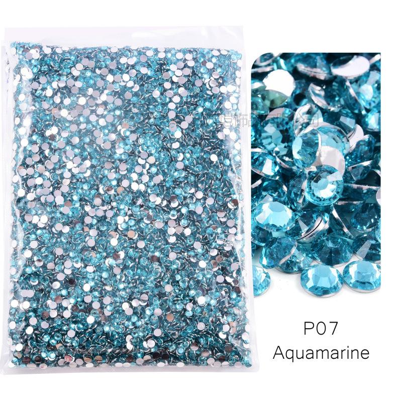 Diy Mobile Phone Jewelry Accessories Decorative Nail Art Creative Accessories Silver Plated Flat Bottom Resin