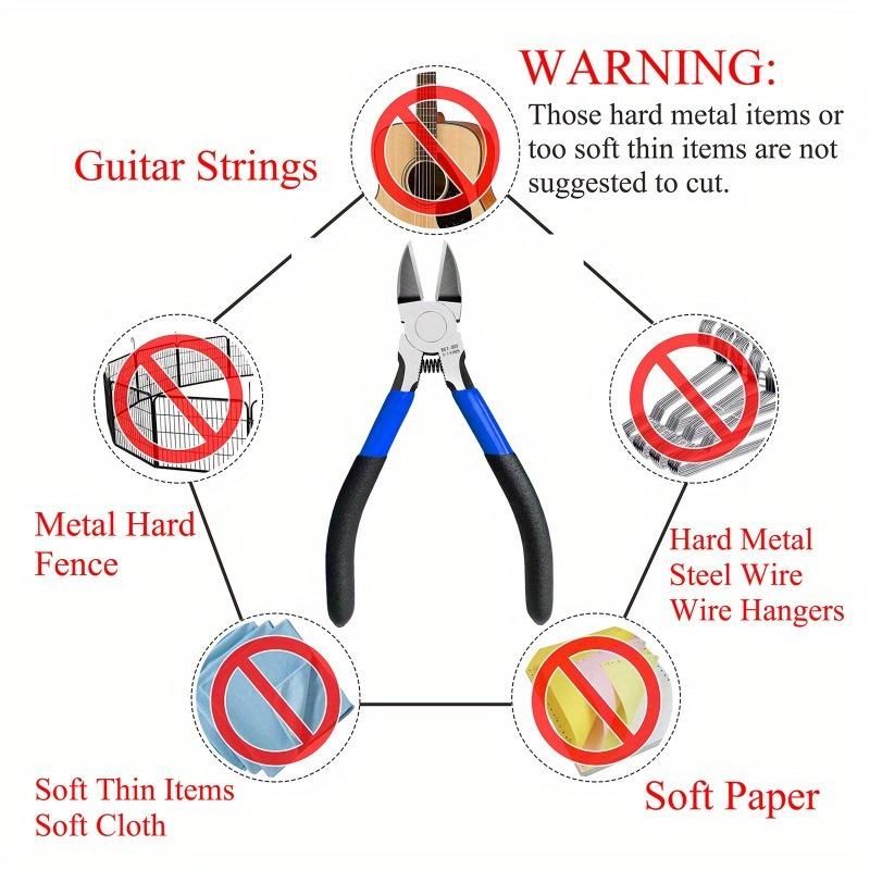 5 inch 6.5 inch Flush Cutter,Cutter for Crafting Electrical Jewelry Making, Precision Wire Cutter, Small Wire Cutter, Ultra Sharp Wire Clippers