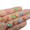 Mini Luminous Resin Turtle Nail Art Ornaments - Cute DIY Sea Turtle Accessories