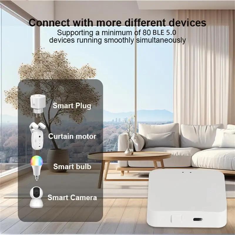 Passerelle Bluetooth Tuya Hub Pont Maison Intelligente Support Fingerbot Appareil Bluetooth Tuya Contrôle à Distance Application Smart Life Pont Maillé