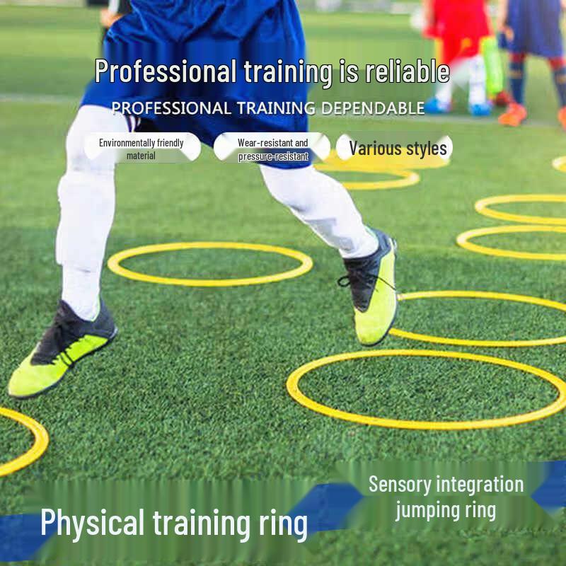 HANDUNYOU 50cm Physical Training Agility Hoop