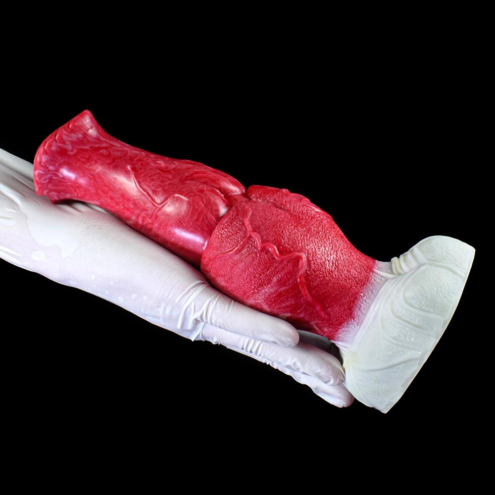 FAAK Big Knot Gay Dildo With Suction Cup Petal Shape Cock Head G Spot Orgasm Horse Penis Plug Thick Anal Training Adult Sexy