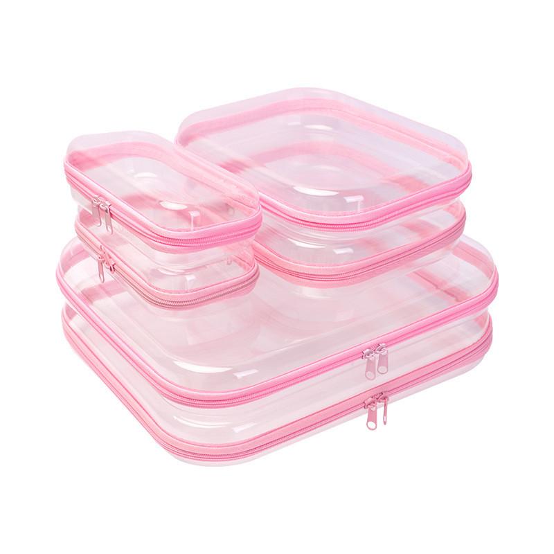 Lightweight Travel Packing Bags With Sealing Zippers For Clothing And Accessories
