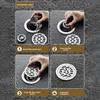 304 Stainless Steel Floor Drain Drains Magnetic Levitation Floor Drain Cores Bathroom Hair Catchers High-Flow Rate Anti-Blocks