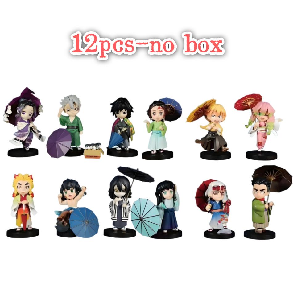 Demon Slayer Tanjiro Kamado Nezuko anime cartoon figure blind box creative statue model ornament surprise gift box
