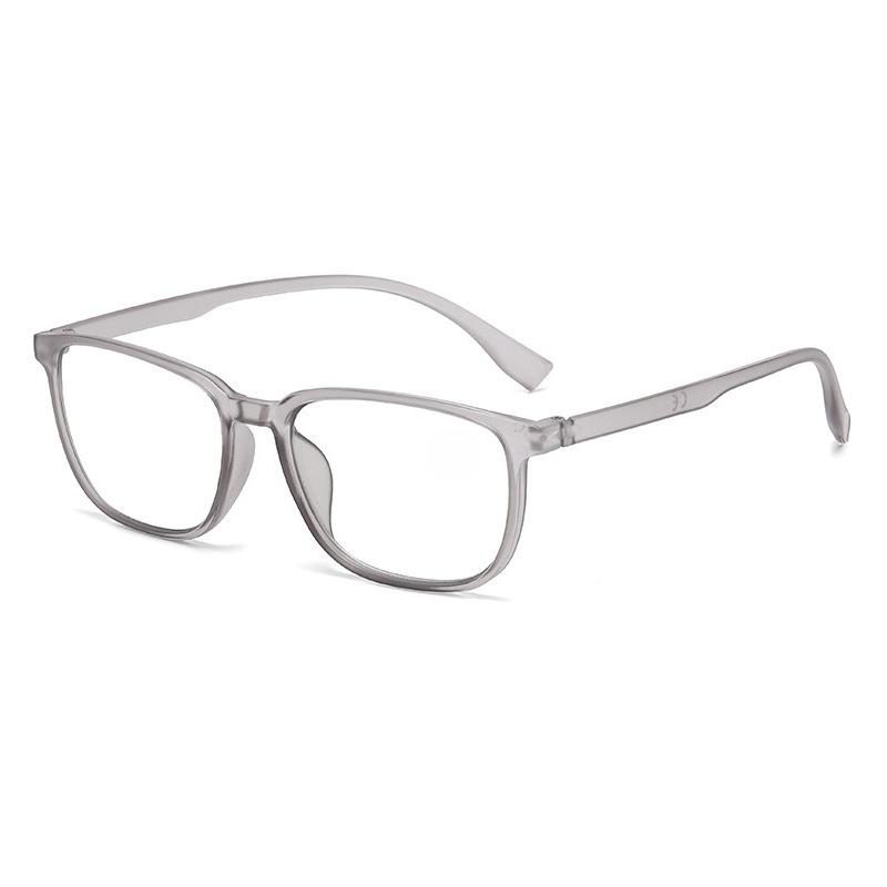 Trendy Classic Square Frame Anti Blue Light Presbyopia Glasses Unisex High Definition Comfortable Reading Eyewear 0 To +4.0