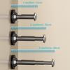 Plastic Suction Cup Wall Mount Organizer With Telescopic For Bathroom And Bedroom Storage