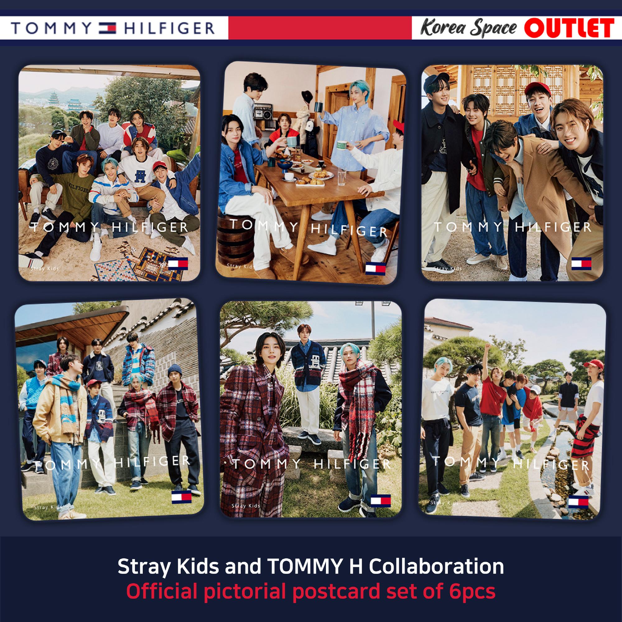 

[Stray Kids] Коллаборация Stray Kids и TOMMY H Официальный набор иллюстрированных открыток из 6 шт.