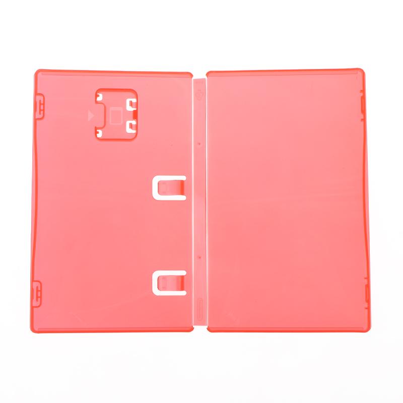 1/3/5Pcs For Switch 2 Game Card Case - Transparent Red Cartridge Holder For Switch 2 Games Storage